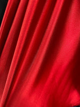 Shiny Nylon Spandex Red