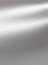 Stretch Faux Leather Silver
