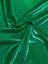 Holographic Shiny Pebble Foil Heavy Stretch Nylon Spandex Fabric - Black, Silver, Gold, Red, Green, Royal, 58"-60" Width