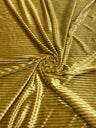 Velvet Textured Stripes Polyester Spandex Fabric - Hunter Green, Mustard, Wine, Black, 58-60" Width