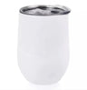 Sublimation Wine Cup White Double Wall Insulated Tumbler - White, 12 Ounce, With Box And Slider Lid (1 Unit)