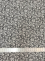 Small Floral Print Polyester Spandex Fabric - Small Floral Print, 54-56" Width