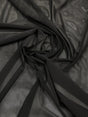 Dura Power Mesh Nylon Spandex Fabric - Black, Nude, 4 Way Stretch, High Compression, 60" Width