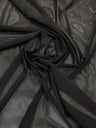 Dura Power Mesh Nylon Spandex Fabric - Black, Nude, 4 Way Stretch, High Compression, 60" Width
