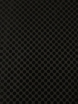 1.5 Inch Circles On Burnout Velvet Polyester Spandex Fabric - Black, Dark Camel, Wine, 58"-60" Width