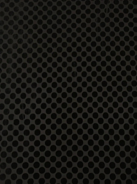 1.5 Inch Circles On Burnout Velvet Polyester Spandex Fabric - Black, Dark Camel, Wine, 58"-60" Width