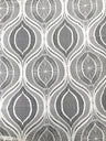 Lace Non-Stretch Big Design Polyester Fabric - White, Black