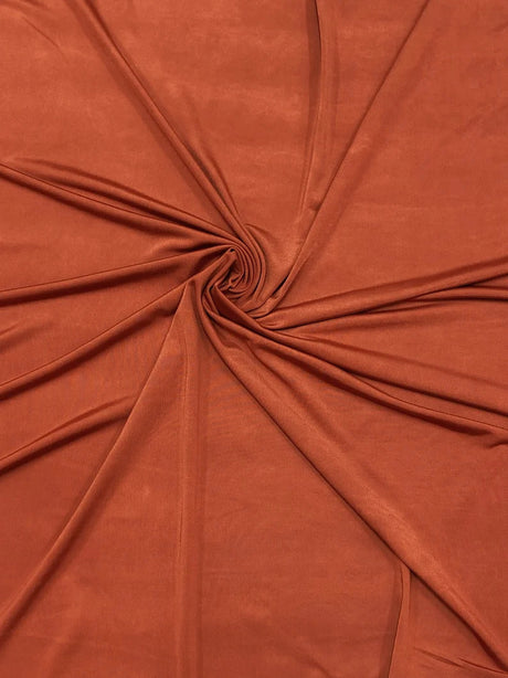 Solid Shiny Venezia Polyester Spandex Fabric - Light Weight, 2-Way Stretch, 58" Width
