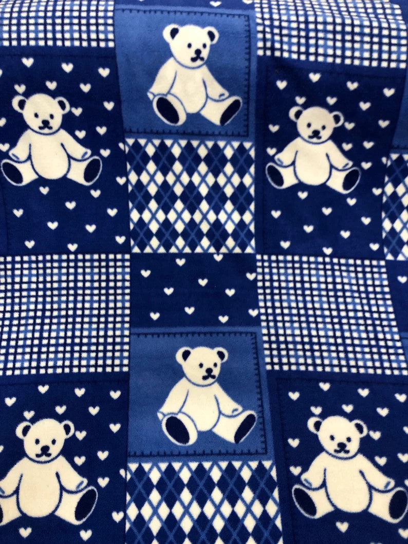 Polyester Non-Stretch Anti Pill Assorted Soft Fleece Fabric - Assorted Designs, 58-60 Inches Wide