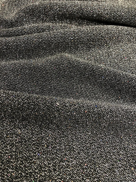 Nylon Spandex Fabric - Textured With Lurex, Multi Color Hologram, 58"-60" Width
