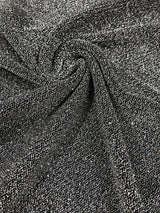 Nylon Spandex Fabric - Textured With Lurex, Multi Color Hologram, 58"-60" Width