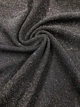 Nylon Spandex Fabric - Textured With Lurex, Multi Color Hologram, 58"-60" Width