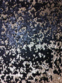 6Mm Matte Black Ivory Reversible Sequins Polyester Mesh Fabric - Sheer Black, 6Mm Sequins, 48" Width