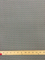 Rayon Challis Light Green Floral