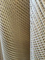Nylon Matte Gold Mesh Fish Net