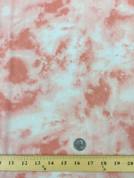 Rayon Crepon Blush Peach Fabric