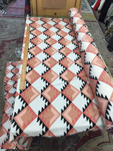 Stretch Crepe Navajo Inspired Blush Ivory
