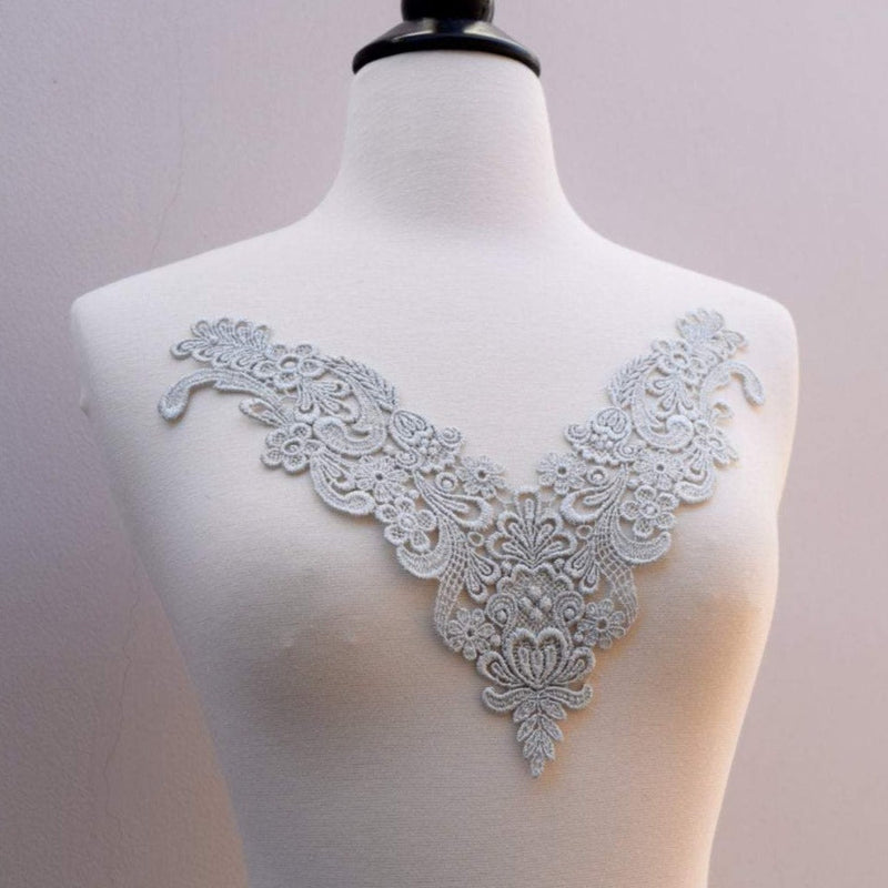 Metallic Venice Lace Applique