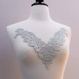 Metallic Venice Lace Applique