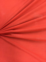 Rayon Challis Fabric Orange
