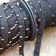 Hook and Eye Tape Black Silver