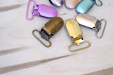 Metal Suspender Clips 1 Inch 12 Pack