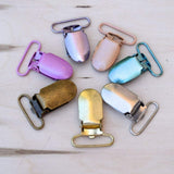 Metal Suspender Clips 1 Inch 12 Pack