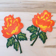 Flower Applique Iron-On Patch Set