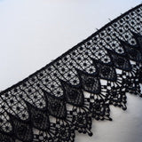 Venice Lace Trim Black 4.5 Inch