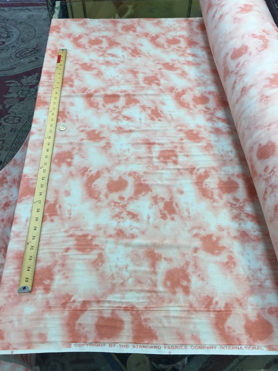 Rayon Crepon Blush Peach Fabric