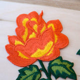 Flower Applique Iron-On Patch Set