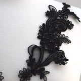 Beaded Sequin Lace Applique