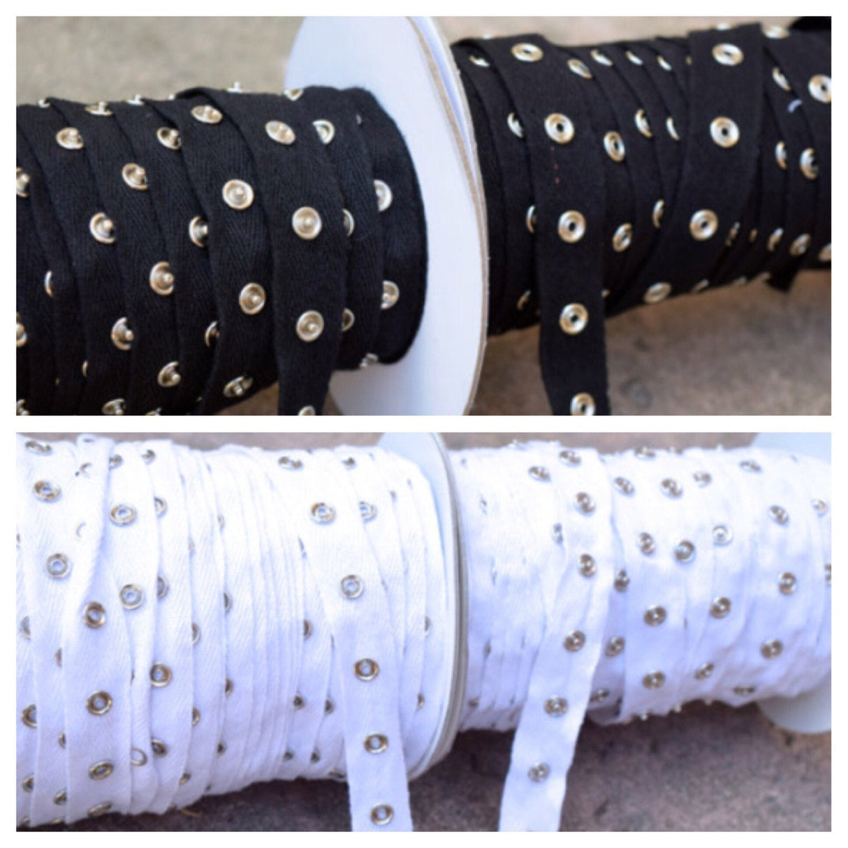 Snap Tape 3/4 Inch Cotton Twill