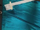 Stretch Pleather Jade Black Backing