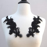 Beaded Sequin Lace Applique