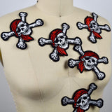 Pirate Skull Iron-On Patch