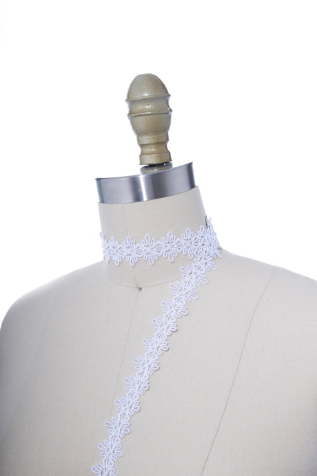Gimp Trim 1 Inch White Ivory