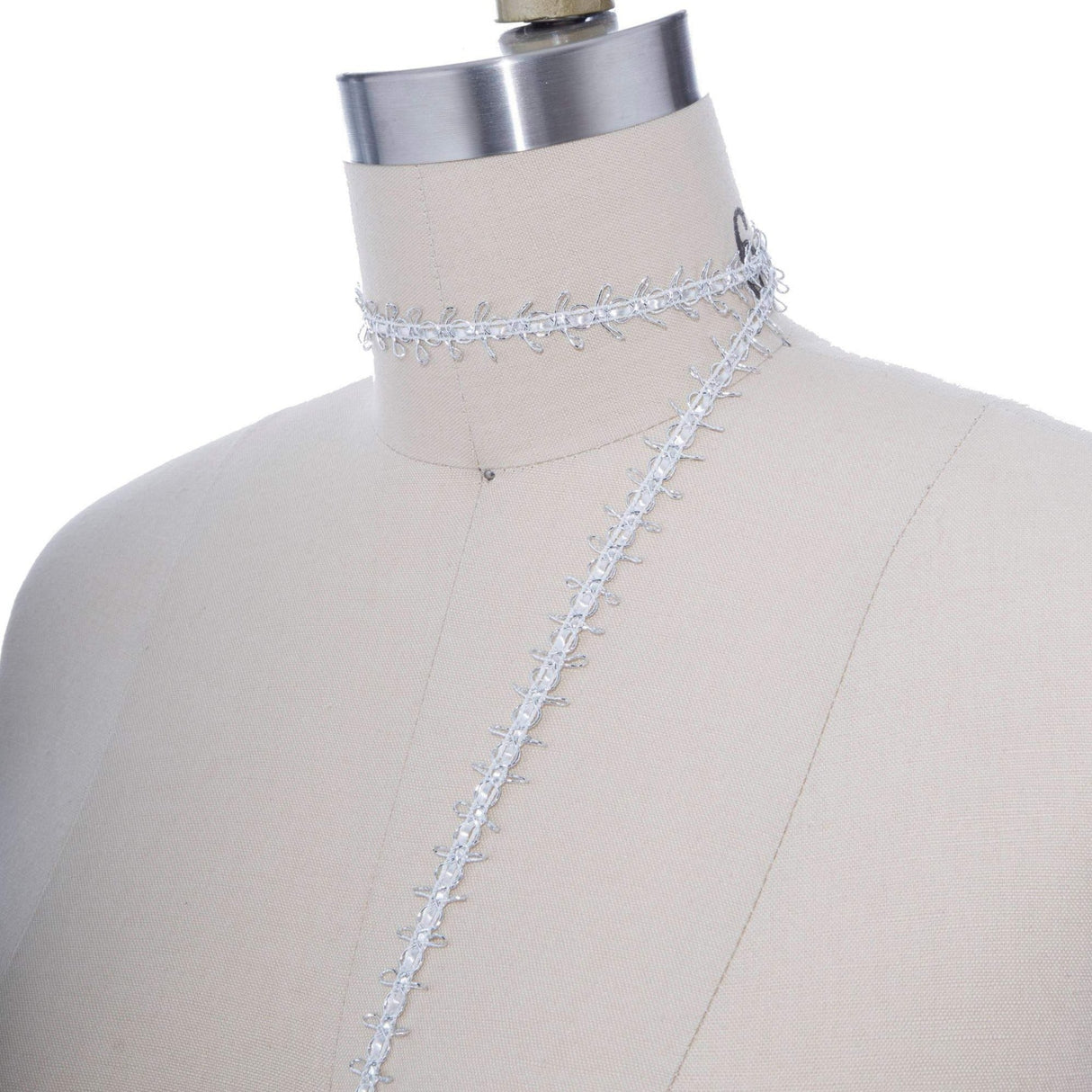 Gimp Trim Looped Edges Gold Silver