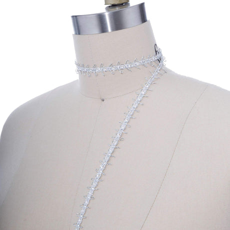 Gimp Trim Looped Edges Gold Silver