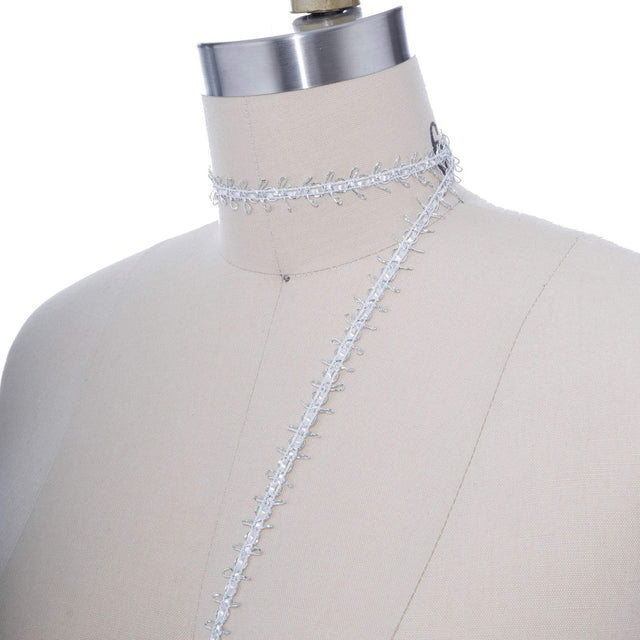 Gimp Trim Looped Edges Gold Silver
