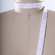 Snap Tape Trim White Cotton 3/4in