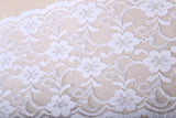 Stretch Lace Flower Motif Trim
