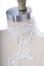 Beaded Arch Bridal Lace Trim 2.25"