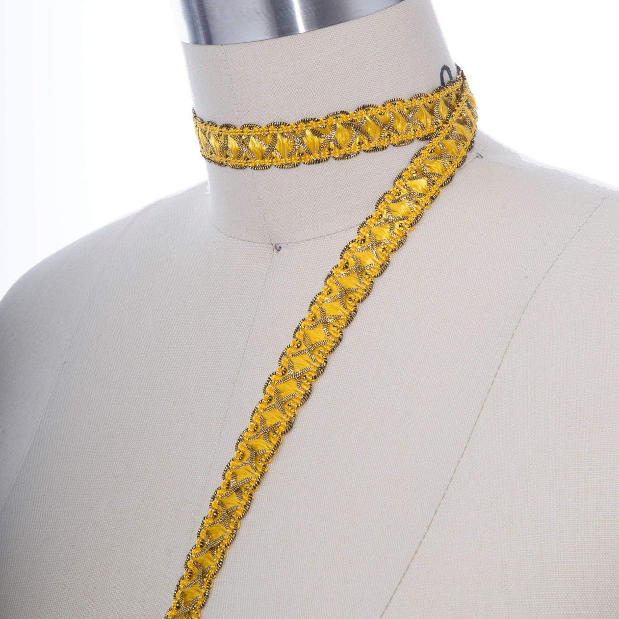 Gimp Trim Yellow Gold 5/8"