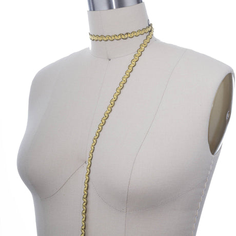 Gimp Trim Daffodil Yellow Gold 3/8"
