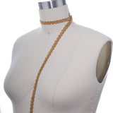 Gimp Ribbon Trim Tiger Orange 3/8"