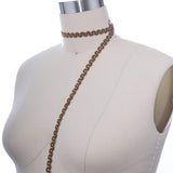 Gimp Trim Brown Gold 3/8 Inch