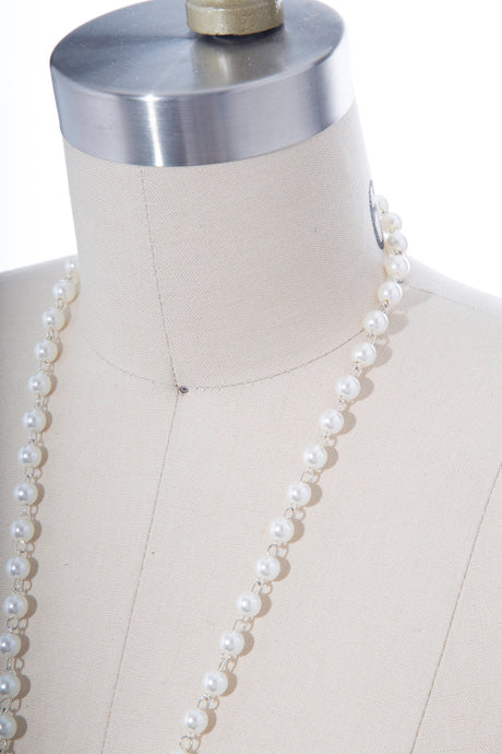 Pearl Trim 8mm Ivory Faux Pearl