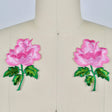 Flower Patch Baby Pink Embroidered Applique