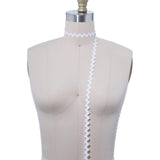 Ric Rac Trim White Mini Soft Pliable